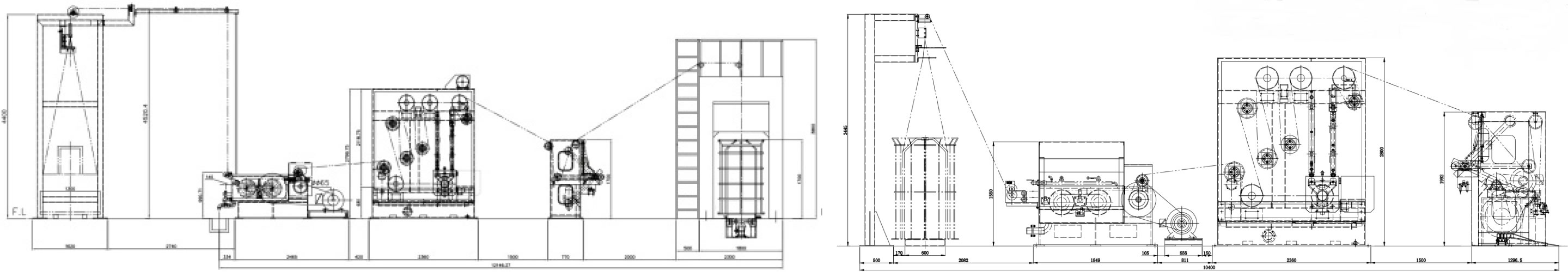 نقشه جانمایی ماشین کشش متوسط سیم فرایند تولید سیم وکابل در ماشین ماشین کشش متوسط تولید سیم