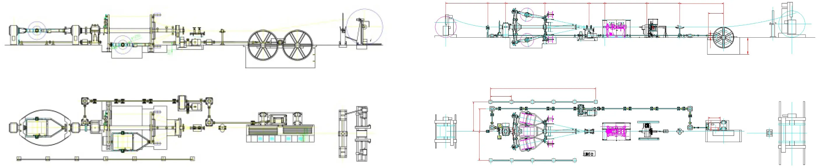 نقشه جانمایی ماشین لِیآپ سیارهای مدل برای تولید کابلهای چند رشتهای با لایه گذاری یکنواخت ماشین لِیآپ مدل سیارهای برای تولید کابلهای چند رشتهای با لایه گذاری یکنواخت